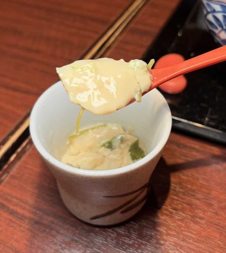 和風彩菜 もろこし家(みよし市) 天麩羅丼御膳の茶わん蒸し