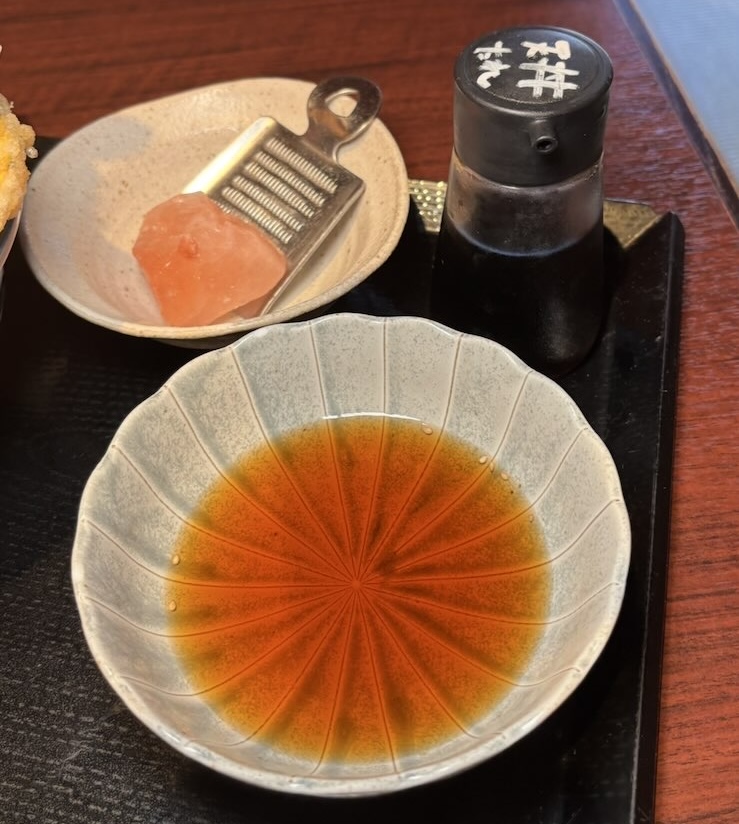 和風彩菜 もろこし家(みよし市) 天麩羅丼御膳のタレ