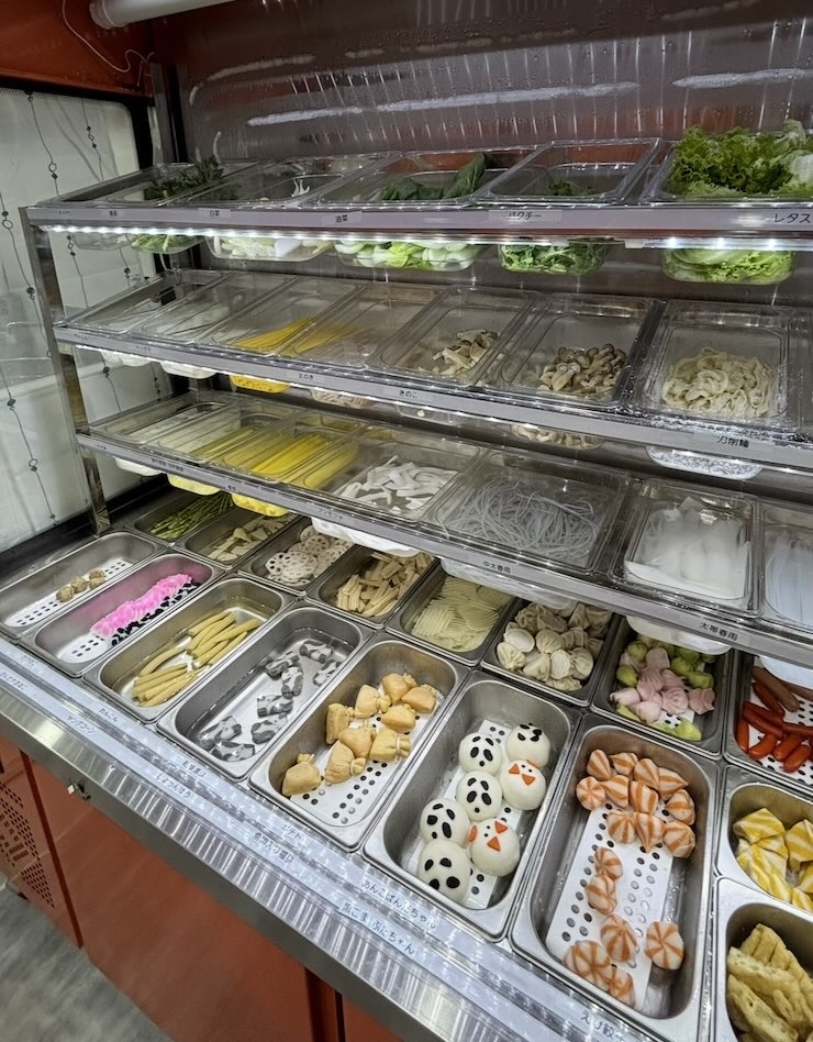 桜屋マーラータン 豊田市駅前店 食材コーナー
