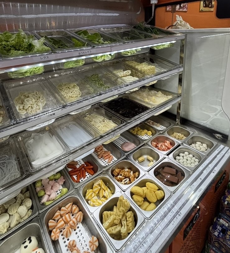 桜屋マーラータン 豊田市駅前店 食材コーナー