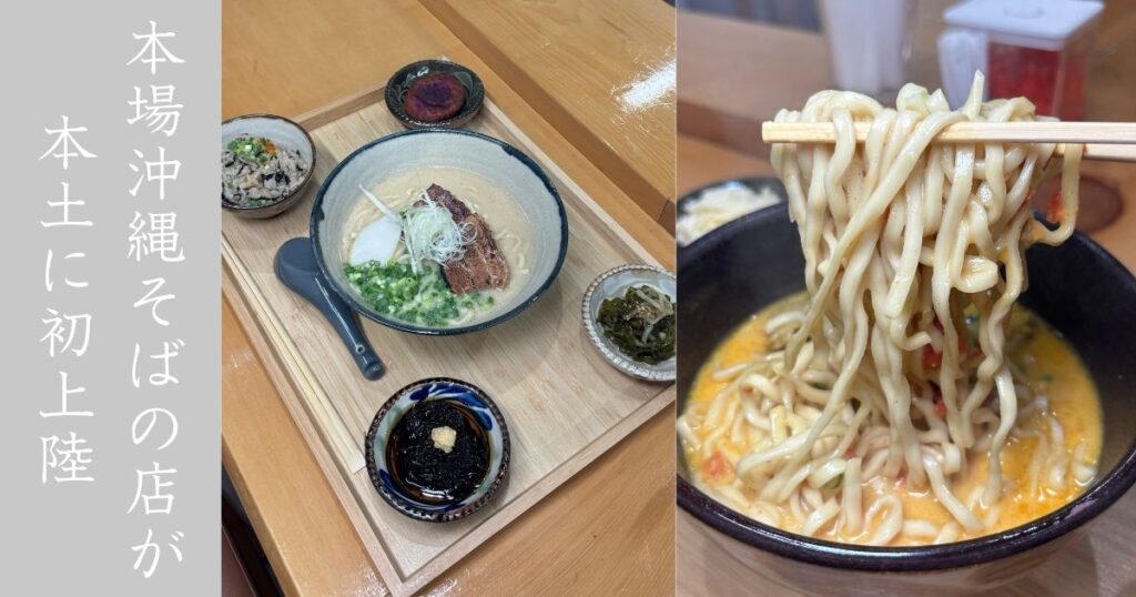 ナンクル豊田大林店 アグーの出汁が美味すぎる沖縄そば！バターチキンカレーそばも衝撃！メニューまとめ