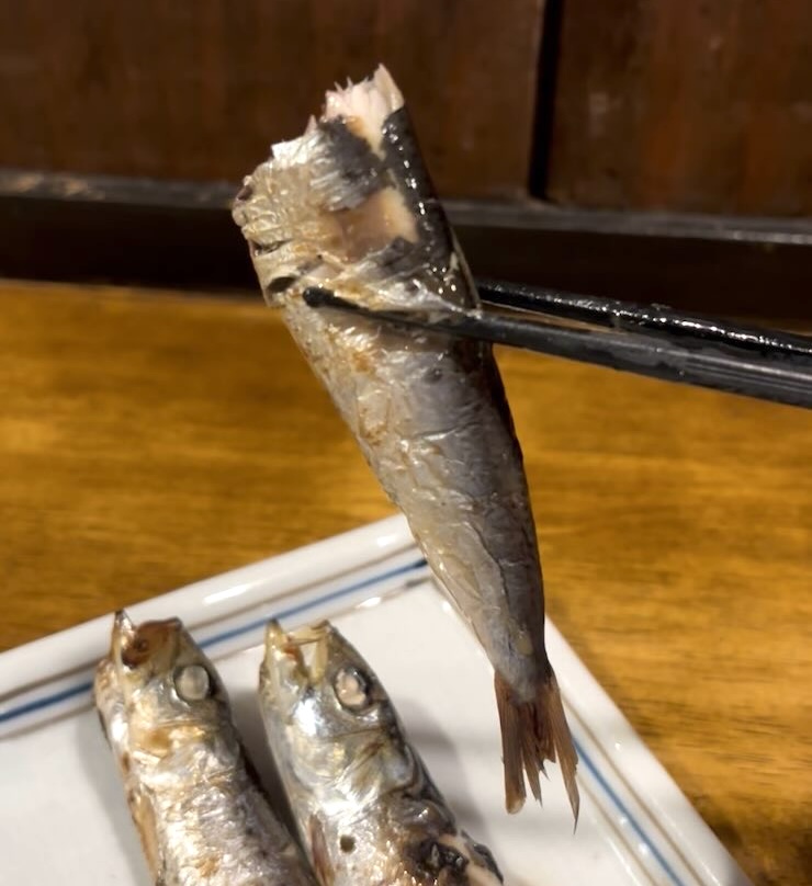 くつろぎ処 三松(豊田市) いわしの丸干し