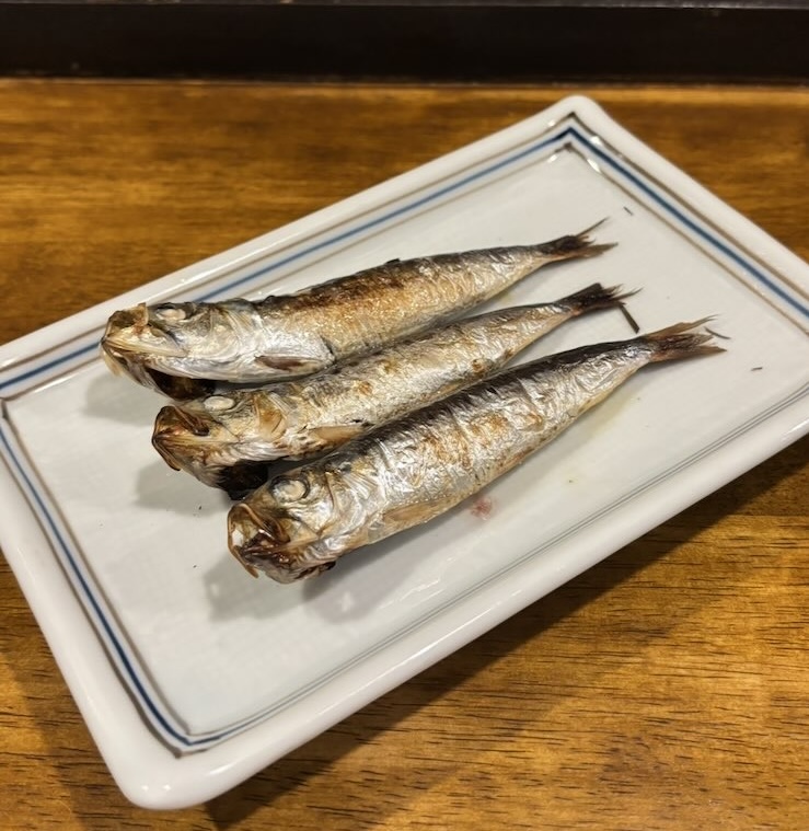 くつろぎ処 三松(豊田市) いわしの丸干し