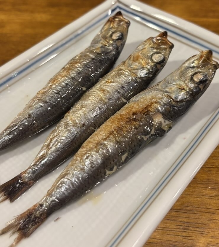 くつろぎ処 三松(豊田市) いわしの丸干し