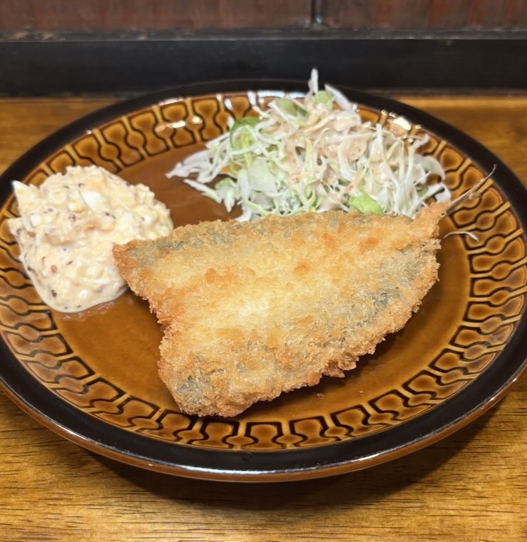 くつろぎ処 三松(豊田市) アジフライ