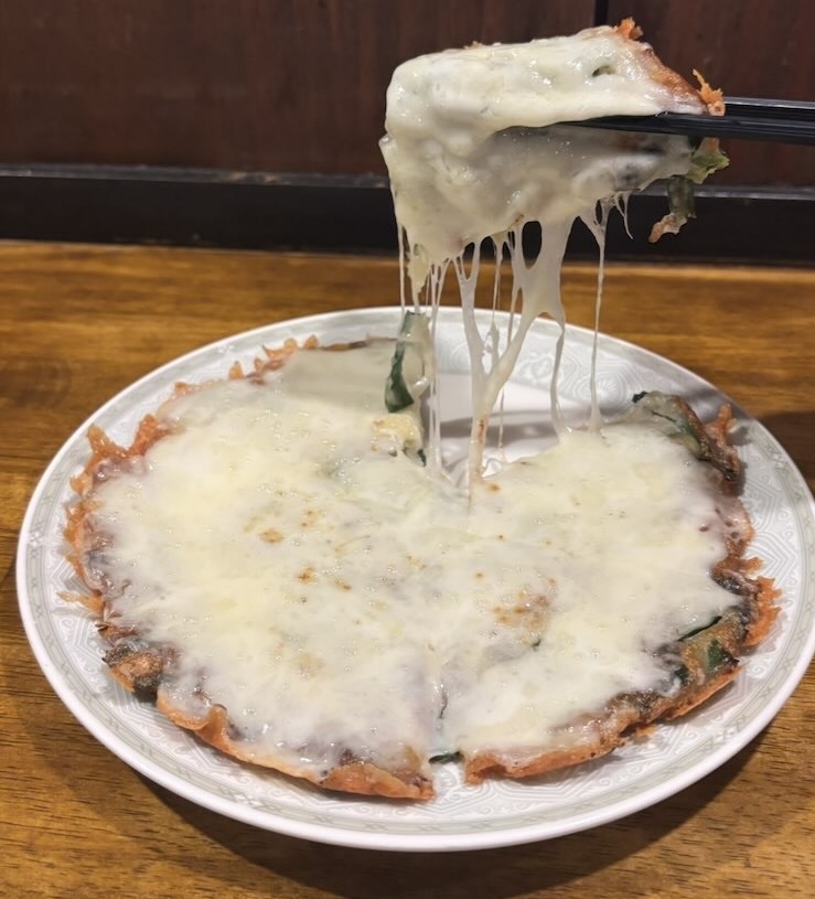 くつろぎ処 三松(豊田市) チーズチヂミ
