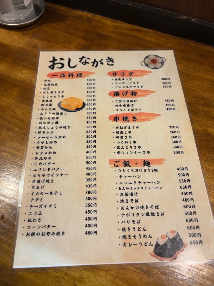 くつろぎ処 三松(豊田市) 単品メニュー