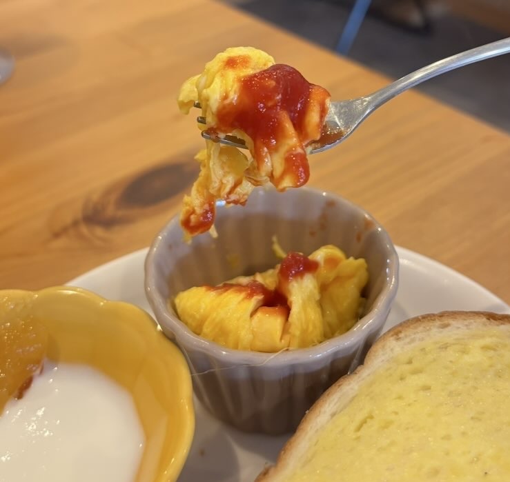cafe TOOLS（豊田市） スクランブルエッグ