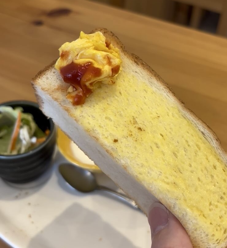 cafe TOOLS（豊田市）　トーストとエッグ