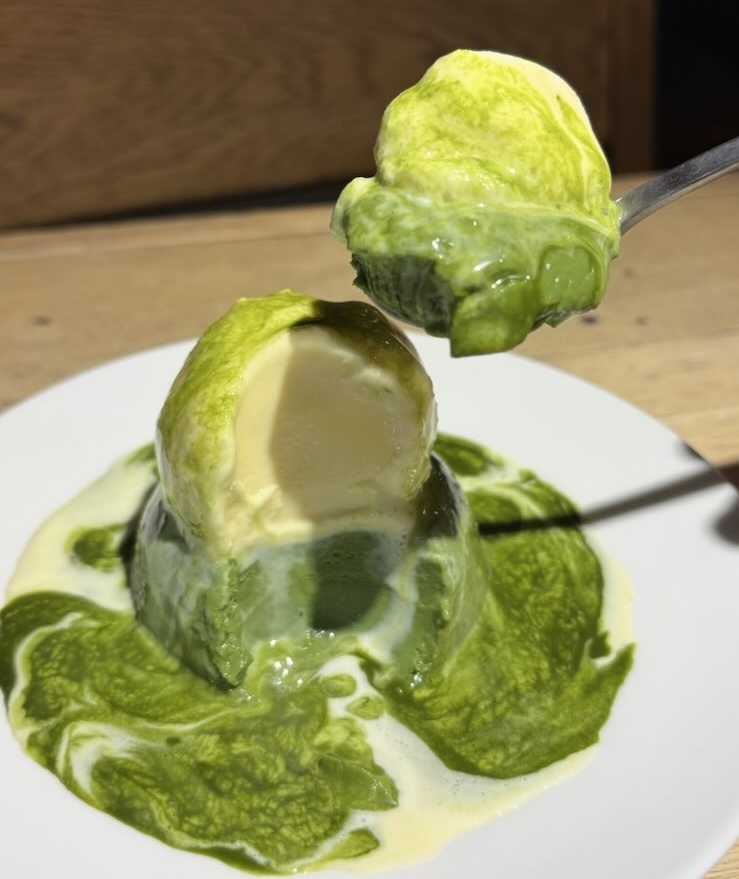 カフェ TSUKUMO食堂 豊田本店 濃厚抹茶プリン