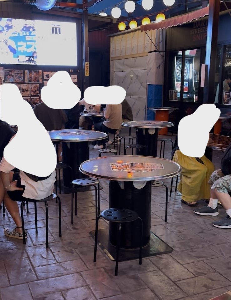 西町おいでん屋台村(豊田市) 飲食スペース