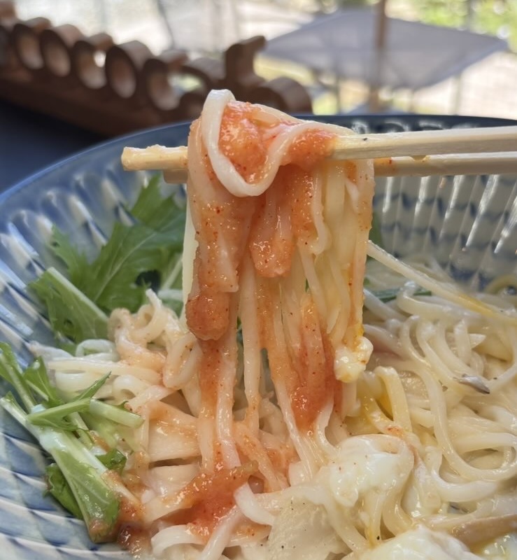 coco cafe(豊田市) 明太子カルボうどん