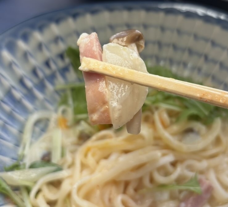 coco cafe(豊田市) 明太子カルボうどん