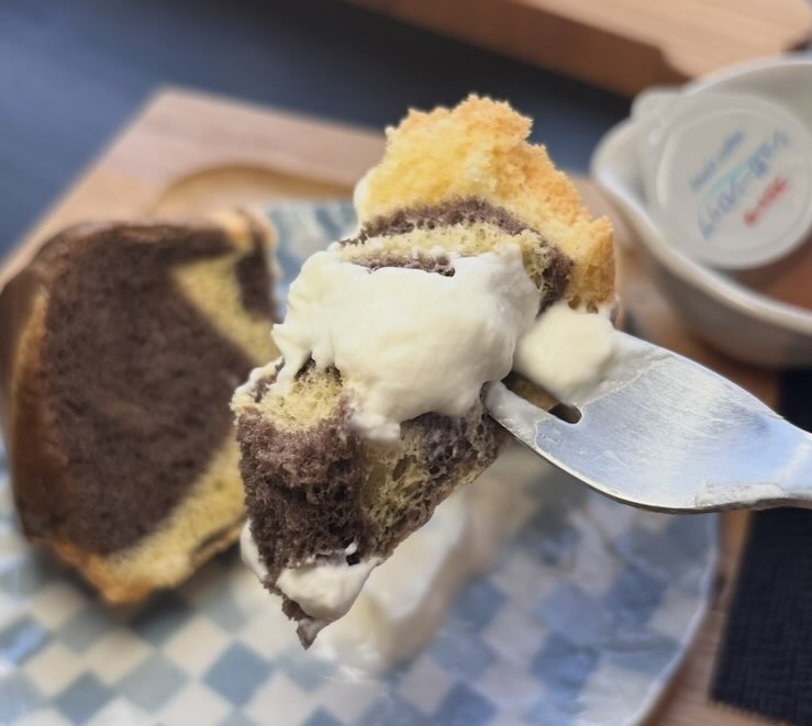 coco cafe(豊田市) 米粉シフォンケーキ