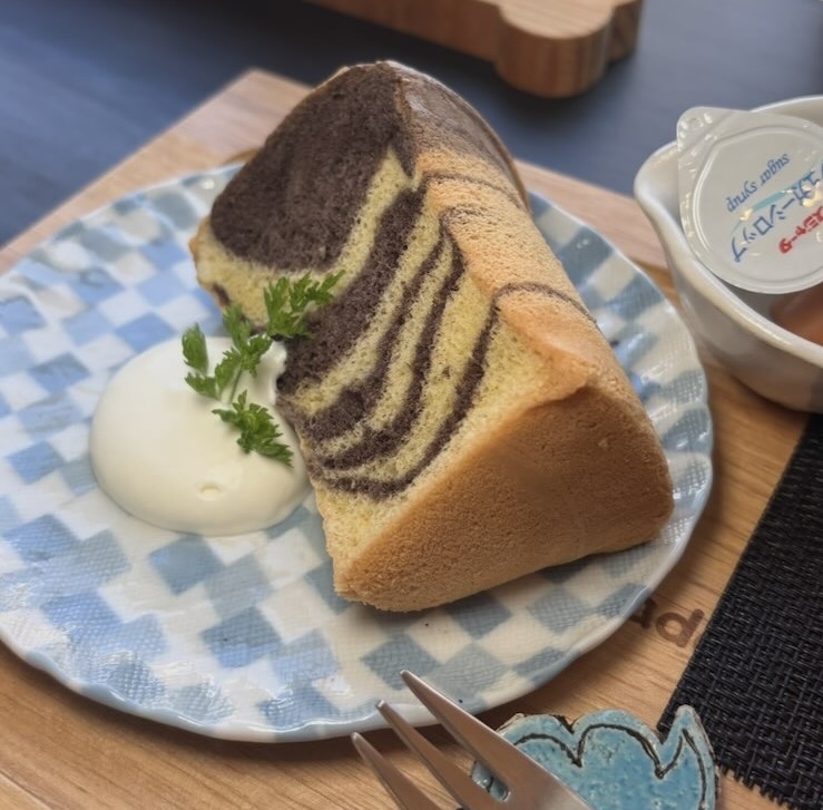 coco cafe(豊田市) 米粉シフォンケーキ
