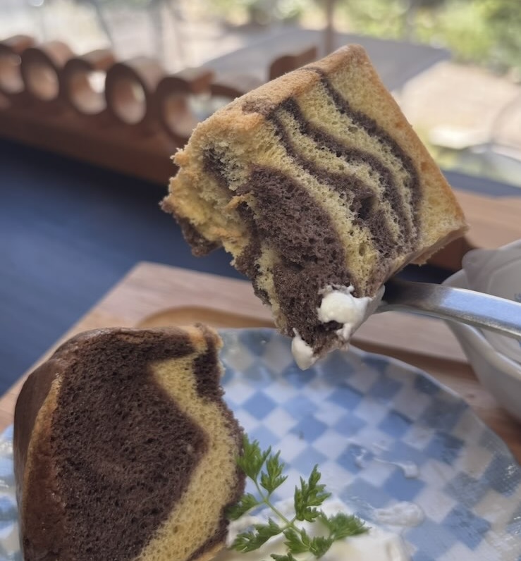 coco cafe(豊田市) 米粉シフォンケーキ