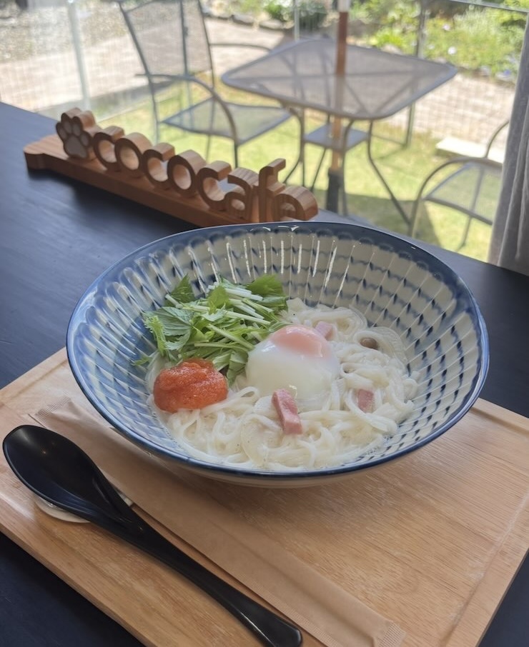 coco cafe(豊田市) 明太子カルボうどん