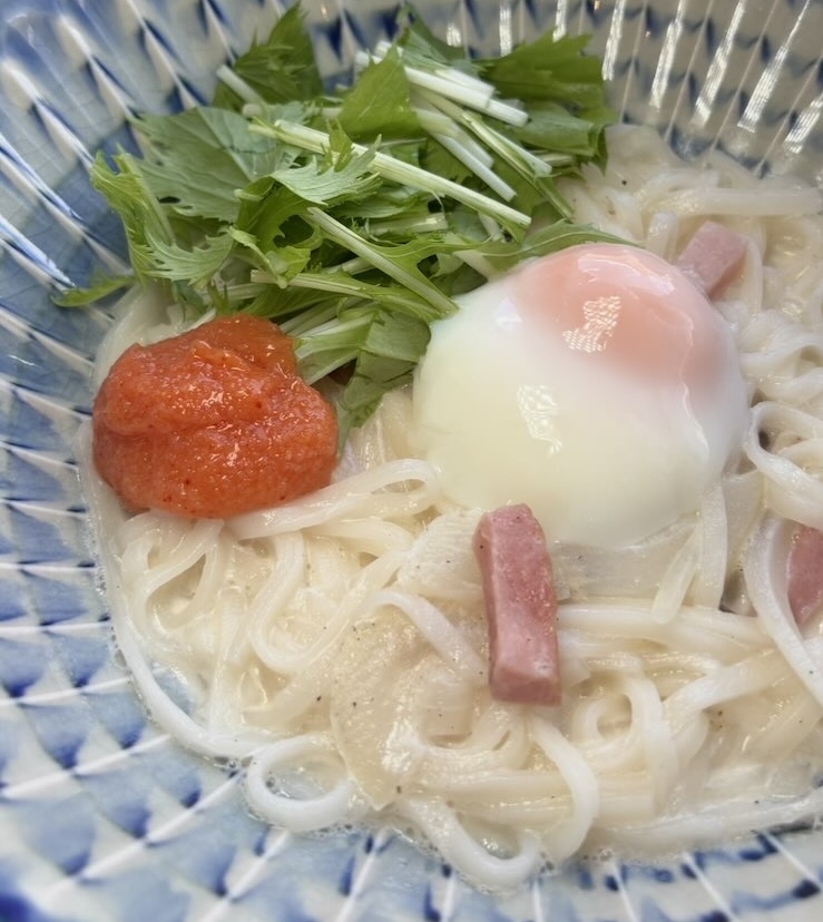 coco cafe(豊田市) 明太子カルボうどん