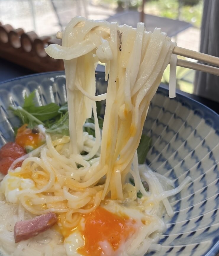 coco cafe(豊田市) 明太子カルボうどん