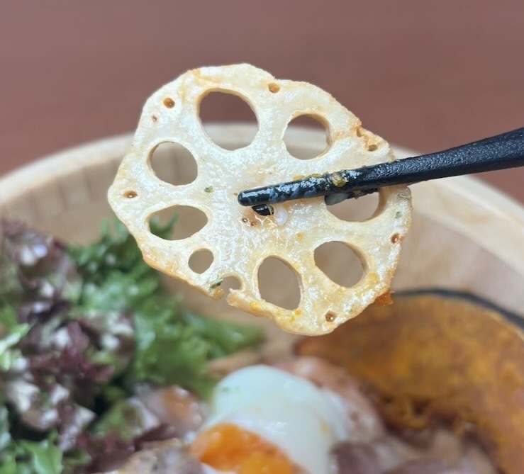 さくら家(豊田市) 猿投山丼の野菜