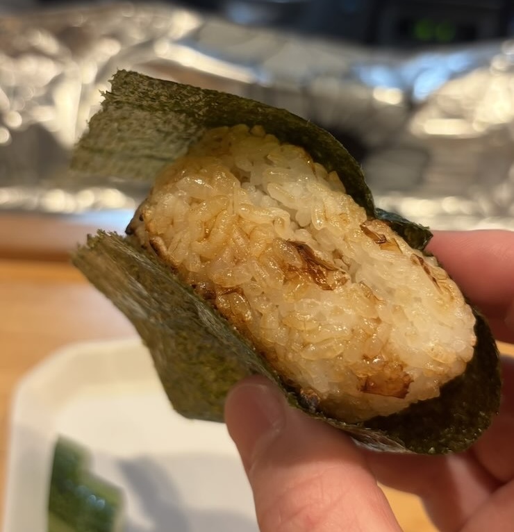 山姥の住処（豊田市）　焼きおにぎり