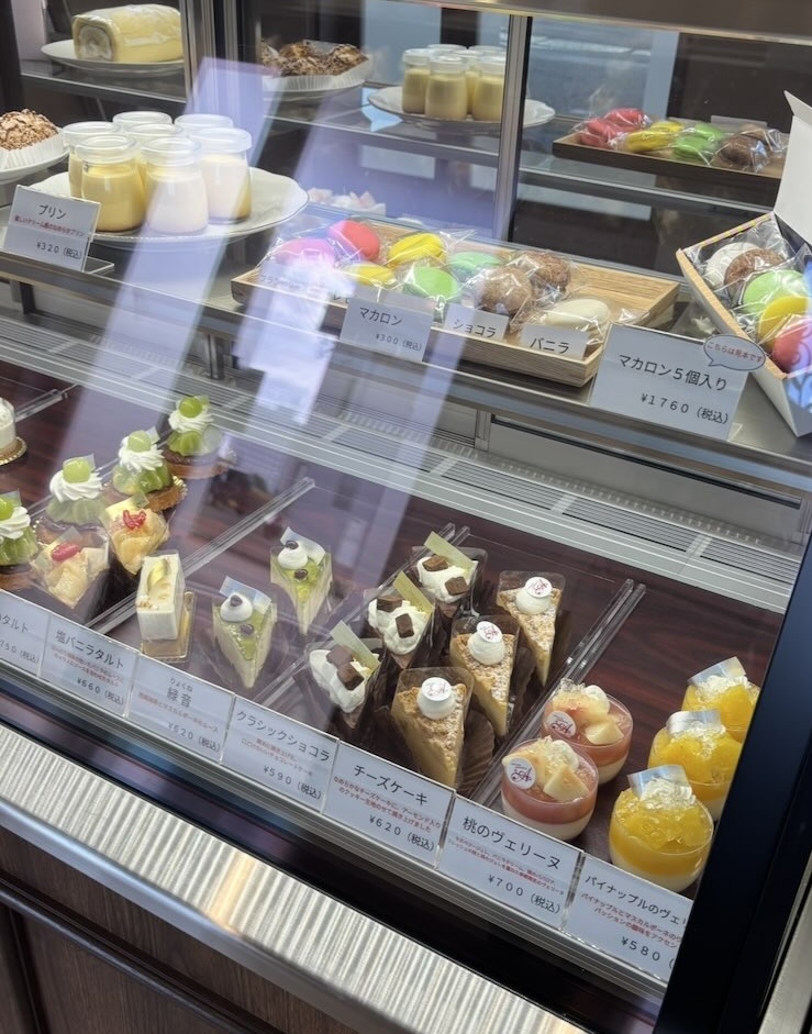 パティスリーアルスノーヴァ(豊田市) ケーキメニュー