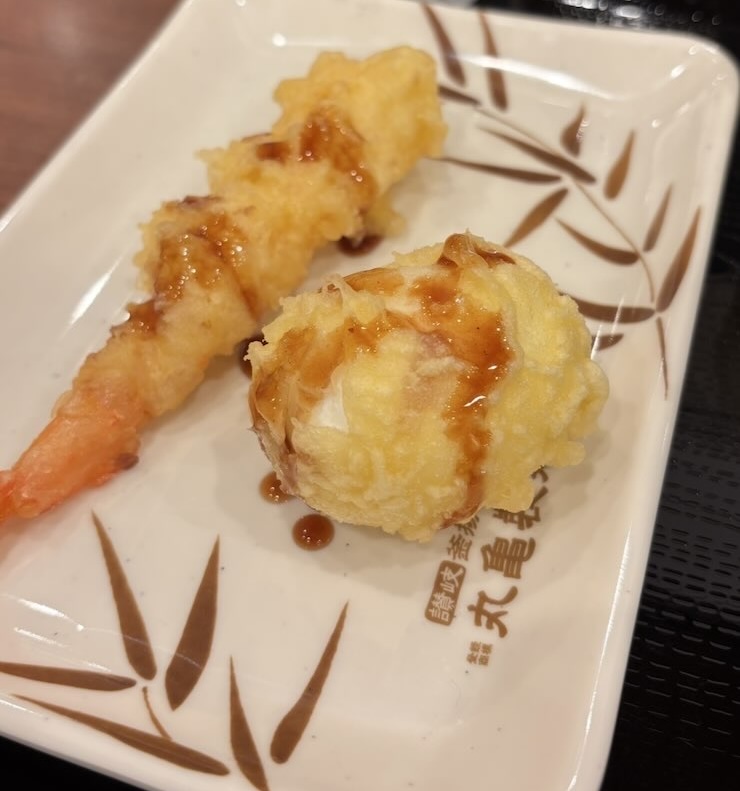 μPLAT（ミュープラット）豊田市　丸亀製麺の天麩羅