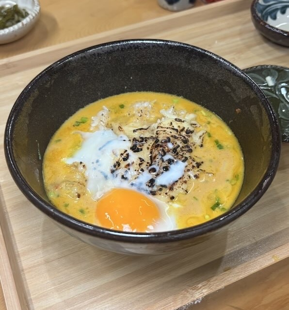 ナンクル豊田大林店　バターチキンカレーそばのリゾット