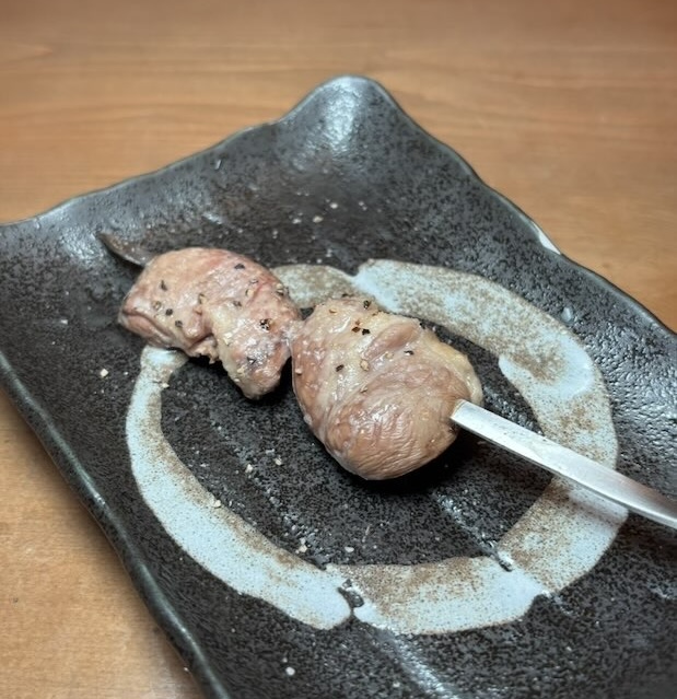 くしや あんてて（豊田市）　串焼きのハツ