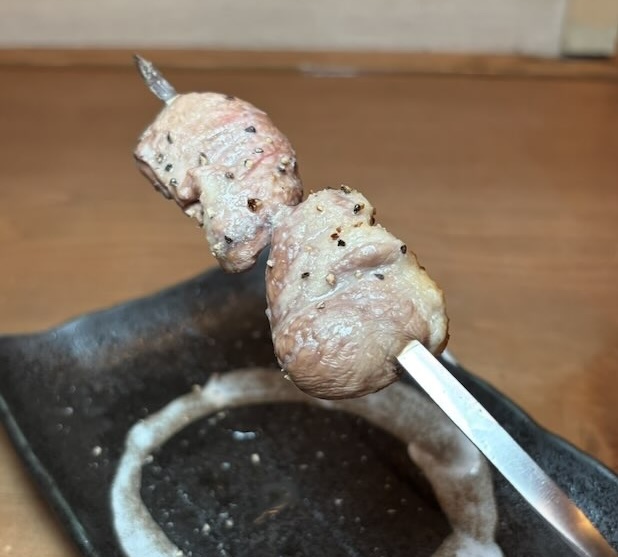 くしや あんてて（豊田市）　串焼きのハツ