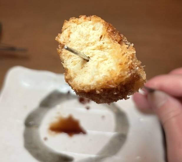 くしや あんてて（豊田市）　串揚げの凍り豆腐