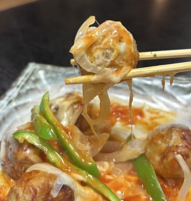 越後（豊田市三軒町）　チーズつくね