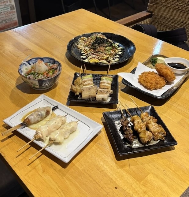 炭火焼鳥 紀どり(豊田市) 注文したもの