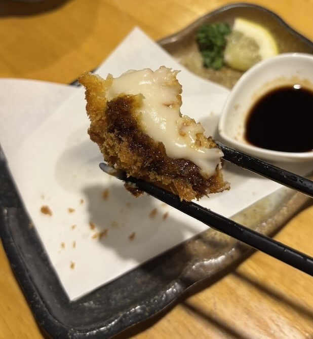 炭火焼鳥 紀どり(豊田市) カニクリームコロッケ