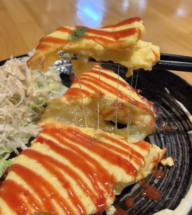 炭火焼鳥 紀どり(豊田市) オムレツ