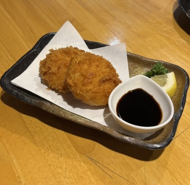 炭火焼鳥 紀どり(豊田市) カニクリームコロッケ