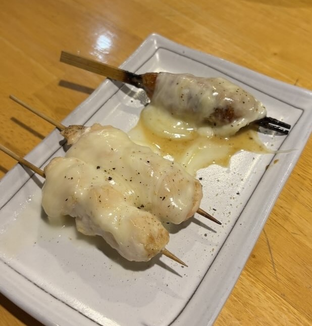 炭火焼鳥 紀どり(豊田市) チーズささみとつくね