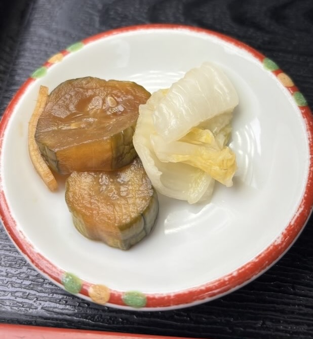 かじか苑(豊田市) 漬物