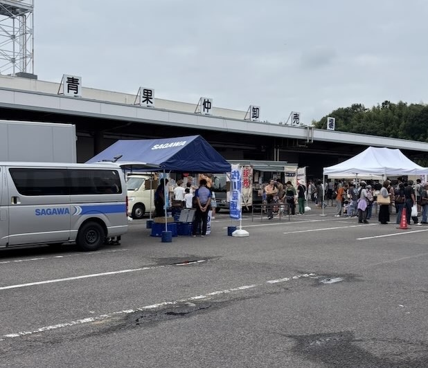 豊田市公設地方卸売市場 夏の地元産くだもの大集合市のキッチンカー