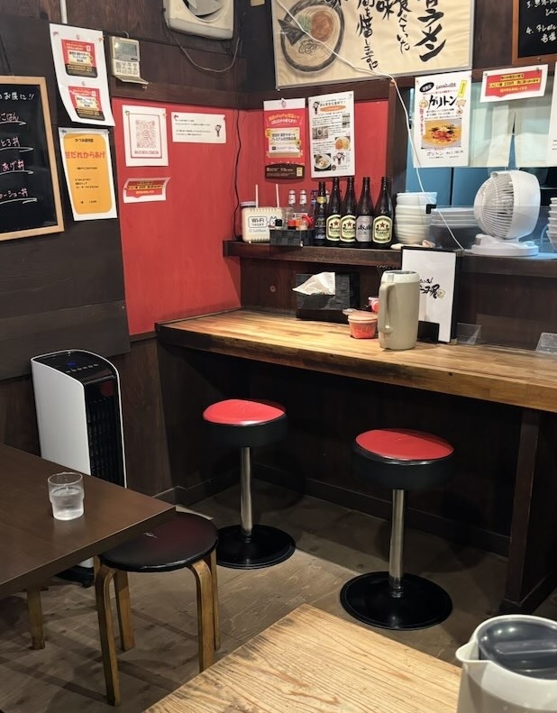 とんこつ名人かつみ屋（豊田市）　店内風景