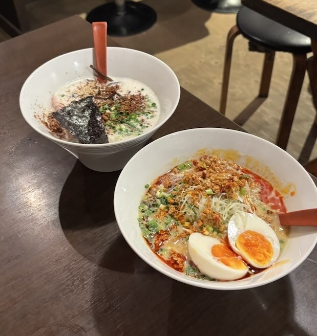 とんこつ名人かつみ屋（豊田市） 注文したラーメン