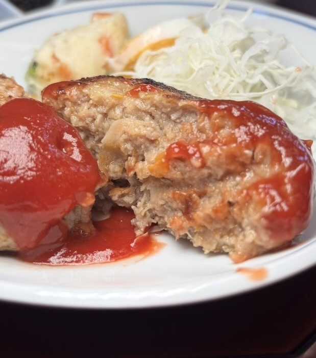 やおだい梅坪店 手こねハンバーグ