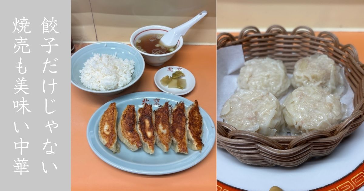 北京（豊田市） 餃子は相変わらず美味すぎるが、焼売も同レベルの美味さでびっくり！メニューまとめ