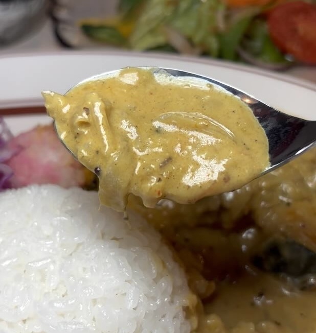 JOJI CURRY（豊田市）　サバとカボチャのココナッツカレー