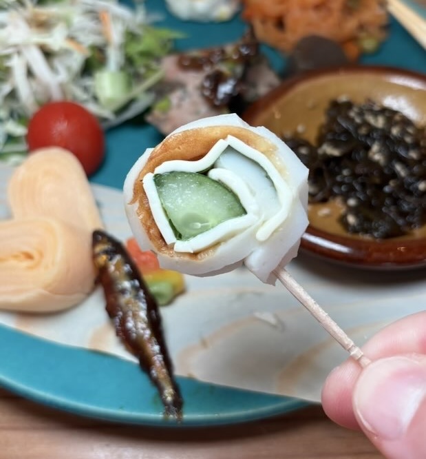coffee喜多町喜多琉 きゅうりの練り物巻き