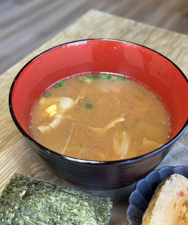 具だくさんの豚汁