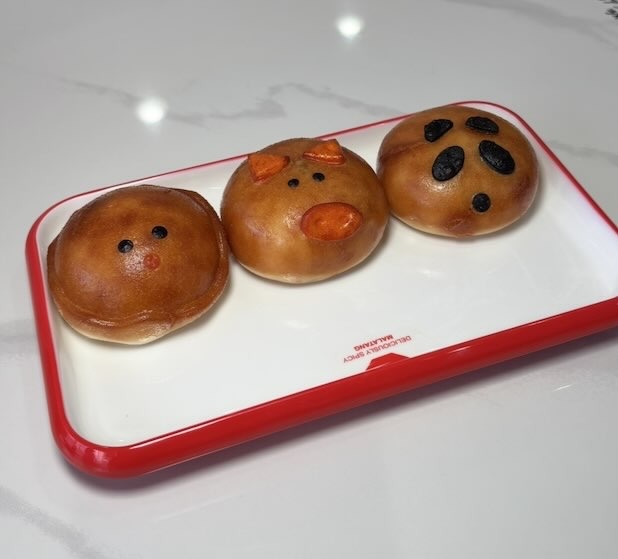 ラホンバンマーラータン豊田店の揚げまんじゅう3種