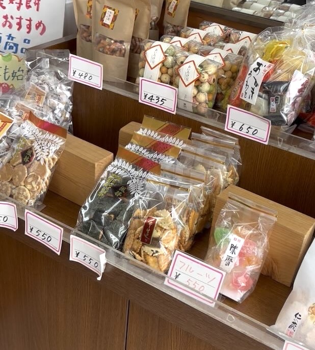 美好餅の店内商品