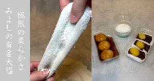 美好餅（みよし市）の大福が異次元の柔らかさ！メニュー・駐車場も紹介