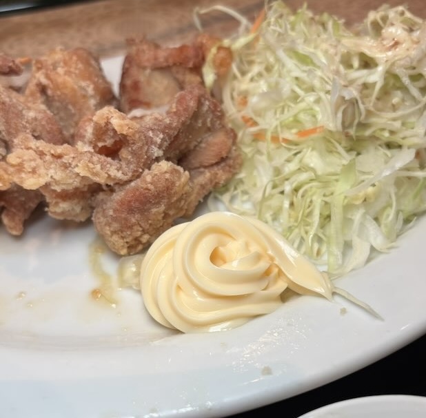 唐揚げとマヨネーズ
